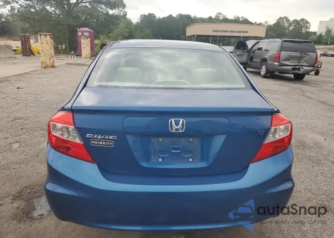 2012 Honda Civic Ex from USA, damaged, VIN 19XFB2F80CE052267